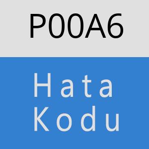 P00A6 hatasi