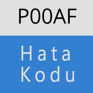 P00AF hatasi