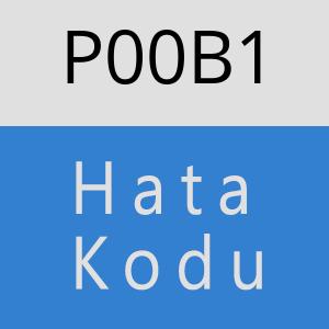 P00B1 hatasi