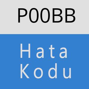 P00BB hatasi