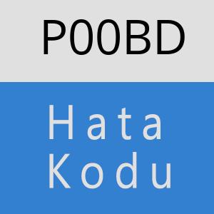 P00BD hatasi