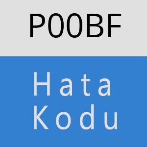 P00BF hatasi