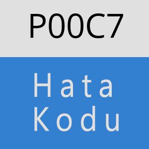 P00C7 hatasi