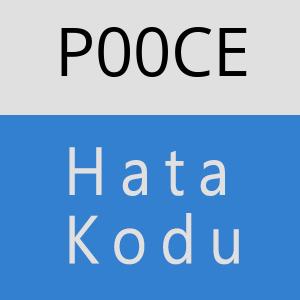 P00CE hatasi