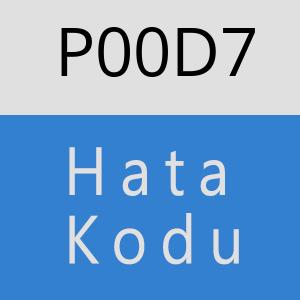 P00D7 hatasi