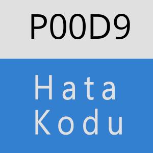 P00D9 hatasi