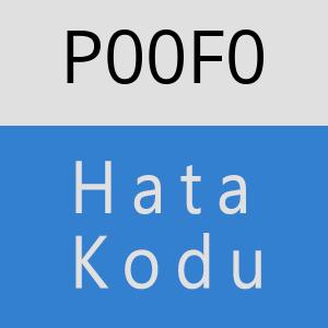 P00F0 hatasi