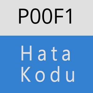 P00F1 hatasi