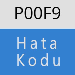 P00F9 hatasi