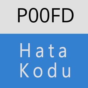 P00FD hatasi