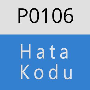 P0106 hatasi