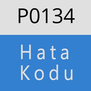 P0134 hatasi