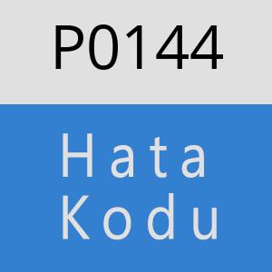 P0144 hatasi