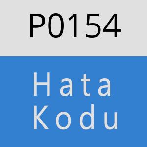 P0154 hatasi