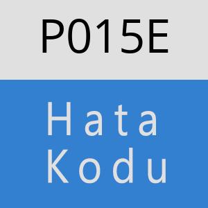 P015E hatasi