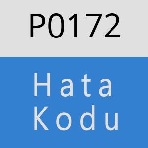 P0172 hatasi