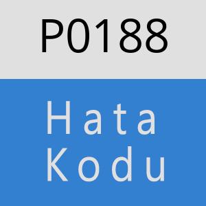 P0188 hatasi