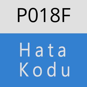 P018F hatasi