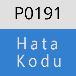 P0191 hatasi