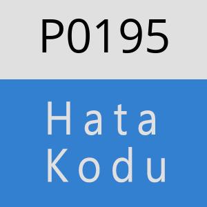 P0195 hatasi