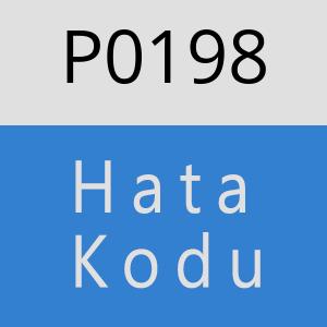 P0198 hatasi