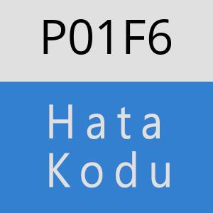 P01F6 hatasi