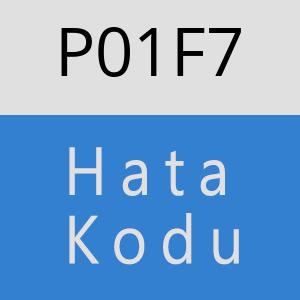 P01F7 hatasi