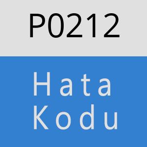 P0212 hatasi