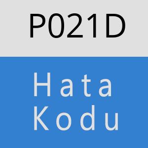 P021D hatasi