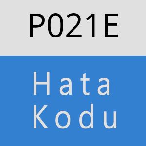 P021E hatasi