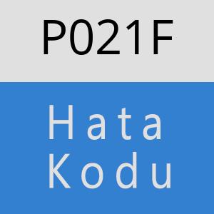 P021F hatasi