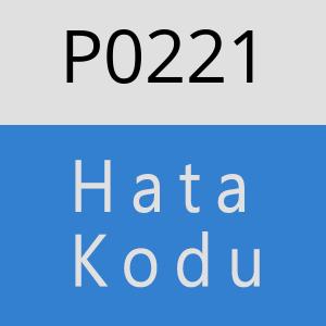 P0221 hatasi