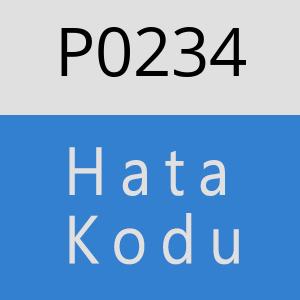 P0234 hatasi