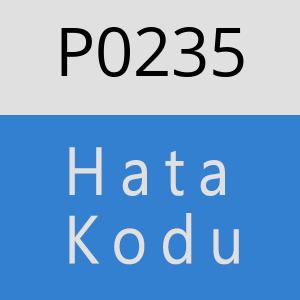 P0235 hatasi