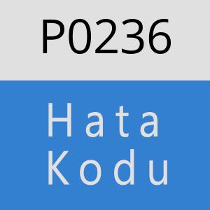 P0236 hatasi