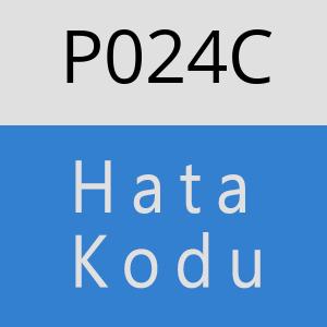 P024C hatasi