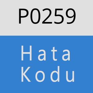 P0259 hatasi