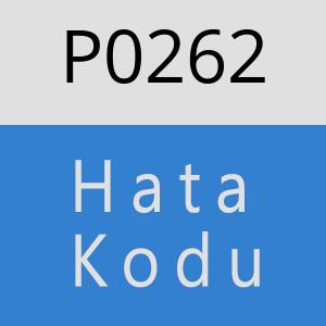 P0262 hatasi