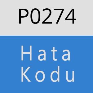 P0274 hatasi