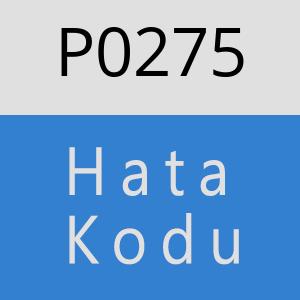 P0275 hatasi