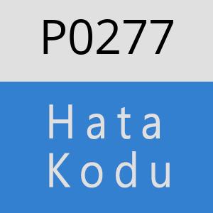 P0277 hatasi