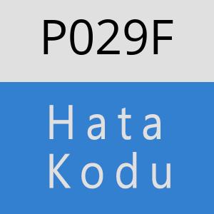 P029F hatasi