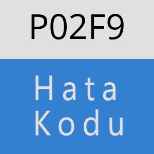 P02F9 hatasi