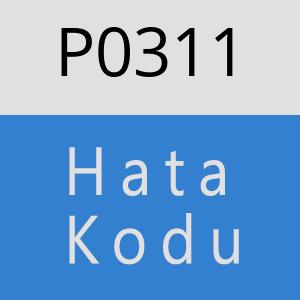 P0311 hatasi