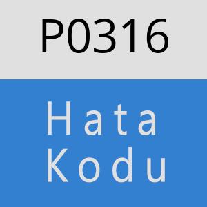 P0316 hatasi