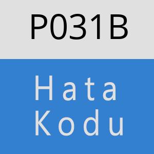 P031B hatasi