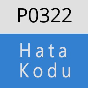 P0322 hatasi