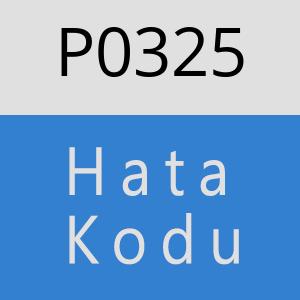 P0325 hatasi