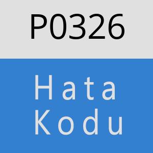 P0326 hatasi