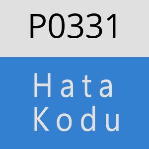 P0331 hatasi